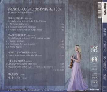 CD Arnold Schoenberg: Works For Violin And Piano