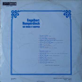 LP Engelbert Humperdinck: We Made It Happen