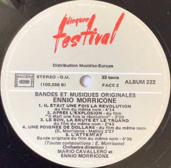 2LP/Doos Ennio Morricone: Les Grandes Musiques De Films D'Ennio Morricone