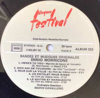 2LP/Doos Ennio Morricone: Les Grandes Musiques De Films D'Ennio Morricone