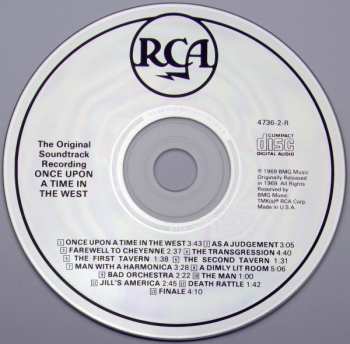 CD Ennio Morricone: Once Upon A Time In The West - The Original Soundtrack Recording