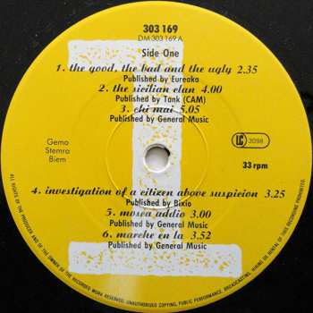 2LP Ennio Morricone: Film Music 1966-1987