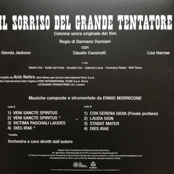 LP Ennio Morricone: Il Sorriso Del Grande Tentatore (Colonna Sonora Originale) LTD
