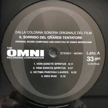 LP Ennio Morricone: Il Sorriso Del Grande Tentatore (Colonna Sonora Originale) LTD