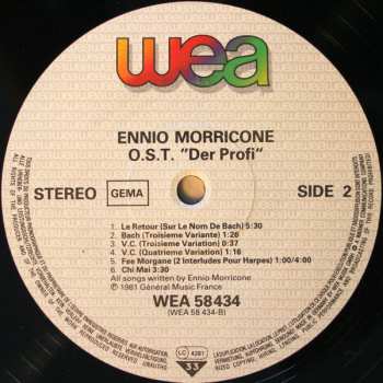 LP Ennio Morricone: Der Profi