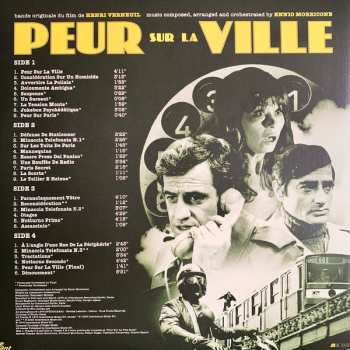 2LP Ennio Morricone: Peur Sur La Ville
