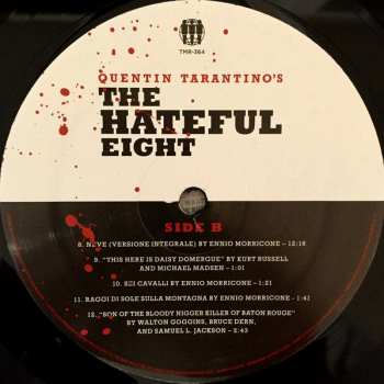 2LP Ennio Morricone: Quentin Tarantino's The Hateful Eight