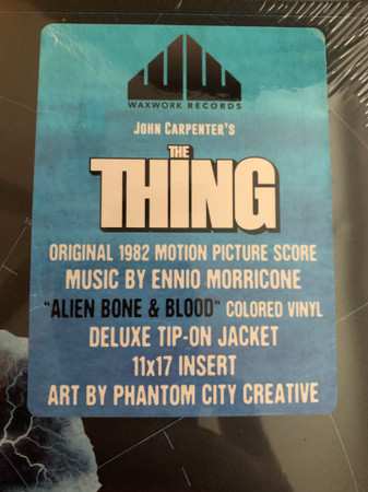 LP Ennio Morricone: John Carpenter's The Thing CLR