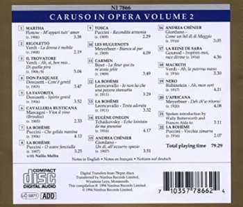 CD Enrico Caruso: Caruso In Opera Volume 2