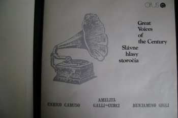 3LP/Doos Enrico Caruso: Great Voices Of The Century (3xLP + BOX + INSERT)