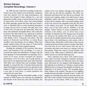 CD Enrico Caruso: The Complete Recordings Volume 4