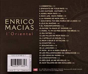 CD Enrico Macias: L'Oriental