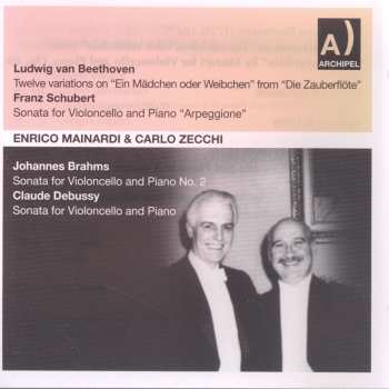 Album Carlo Zecchi: Beethoven Schubert Brahms Debussy 