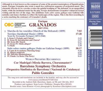 CD Enrique Granados: Orchestral Works, Vol. 1 - Suite Sobre Cantos Gallegos / Torrijos 