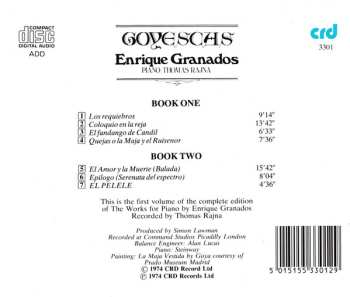 CD Enrique Granados: Goyescas