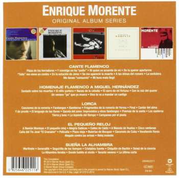 5CD Enrique Morente: Original Album Series