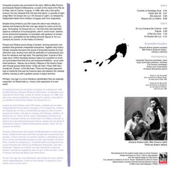 LP Ensamble Acustico: Un Exceso de Luz