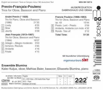 SACD André Previn: Previn, Françaix, Poulenc