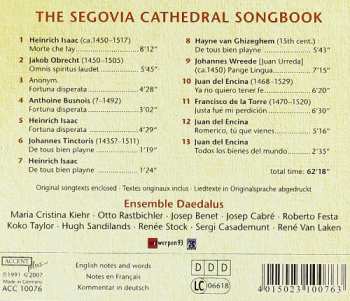 CD Ensemble Daedalus: El Cancionero De La Catedral De Segovia