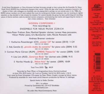 CD ensemble für neue musik zürich: Women Composers I