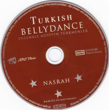 CD Ensemble Hüseyin Türkmenler: Turkish Bellydance - Nasrah