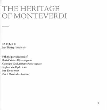 7CD/Doos Ensemble La Fenice: The Heritage Of Monteverdi