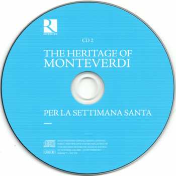 7CD/Doos Ensemble La Fenice: The Heritage Of Monteverdi