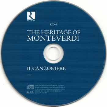 7CD/Doos Ensemble La Fenice: The Heritage Of Monteverdi