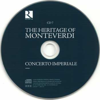 7CD/Doos Ensemble La Fenice: The Heritage Of Monteverdi