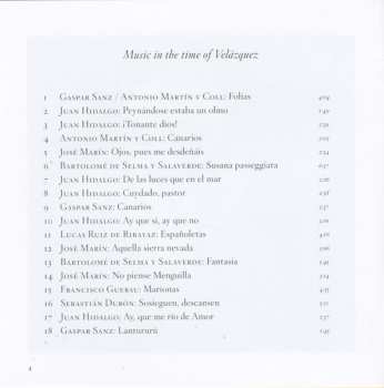 CD José Miguel Moreno: Music In The Time Of Velázquez - Songs And Instrumental Pieces From 17th-century Spain