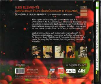 CD Ensemble Les Surprises: Les Eléments