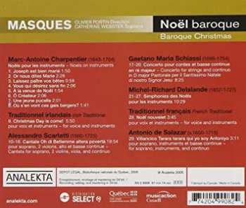 CD Ensemble Masques: Noël Baroque - Baroque Christmas