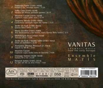 CD Ensemble MATÍS: Vanitas: Chamber Music From The Early Baroque