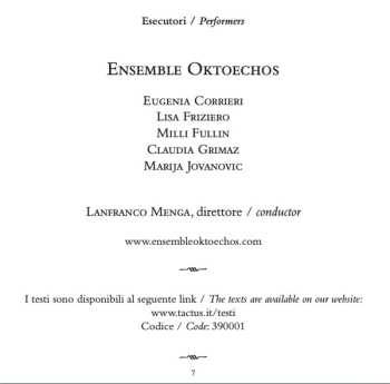 CD Ensemble Oktoechos: Venetia Mundi Splendor: Musica E Politica A Venezia  Tra Medioevo E Umanesimo