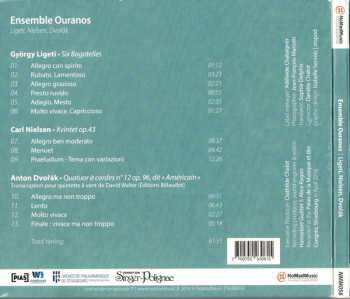 CD Ensemble Ouranos: Ligeti, Nielsen, Dvorak (Quintettes À Vent)