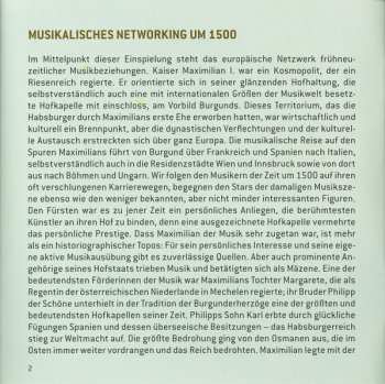 CD Ensemble Rosarum Flores: Global Player Maximilian (Musikalisches Networking Um 1500)