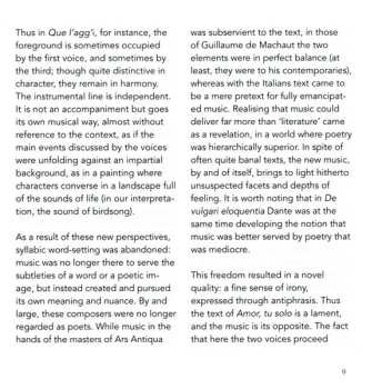 CD Ensemble Syntagma: Stylems, Italian Music From The Trecento