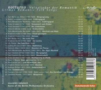 CD Ensemble Vokalzeit: Notturno (Volkslieder Der Romantik - German Romantic Folk Songs)