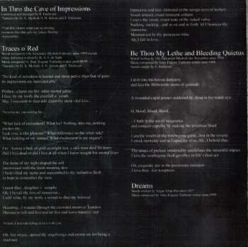 CD Enslavement Of Beauty: Traces O' Red