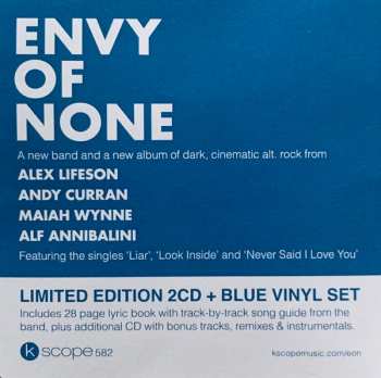 LP/2CD Envy Of None: Envy Of None LTD | CLR