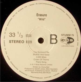 LP Erasure: Wild!