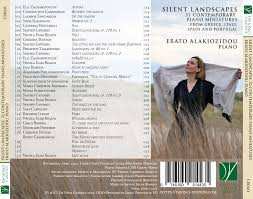 CD Erato Alakiozidou: Silent Landscapes (32 Contemporary Piano Miniatures From Greece, Italy, Spain And Portugal)