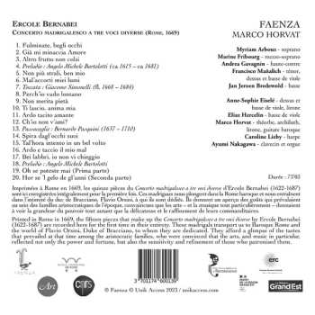 CD Faenza: Concerto Madrigalesco