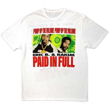 Merch Eric B. & Rakim: T-shirt Paid In Full