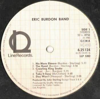 LP Eric Burdon Band: Eric Burdon Band