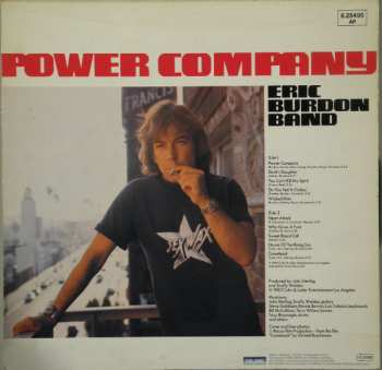 LP Eric Burdon Band: Power Company