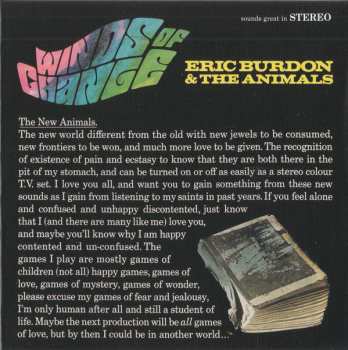 5CD/Doos Eric Burdon & The Animals: When I Was Young (The MGM Recordings 1967-1968)