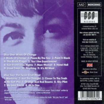 2CD Eric Burdon & The Animals: Winds Of Change / The Twain Shall Meet 