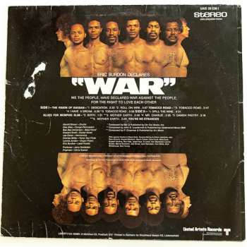 LP Eric Burdon & War: Eric Burdon Declares "War"