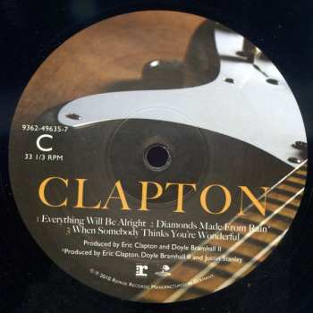 2LP Eric Clapton: Clapton